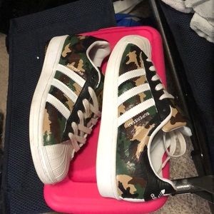 Custom Camo Adidas